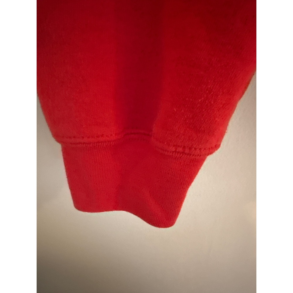 Vintage Dodger Louisville Cardinals Hoodie Red Spellout Pullover XL Mens - Picture 3 of 8